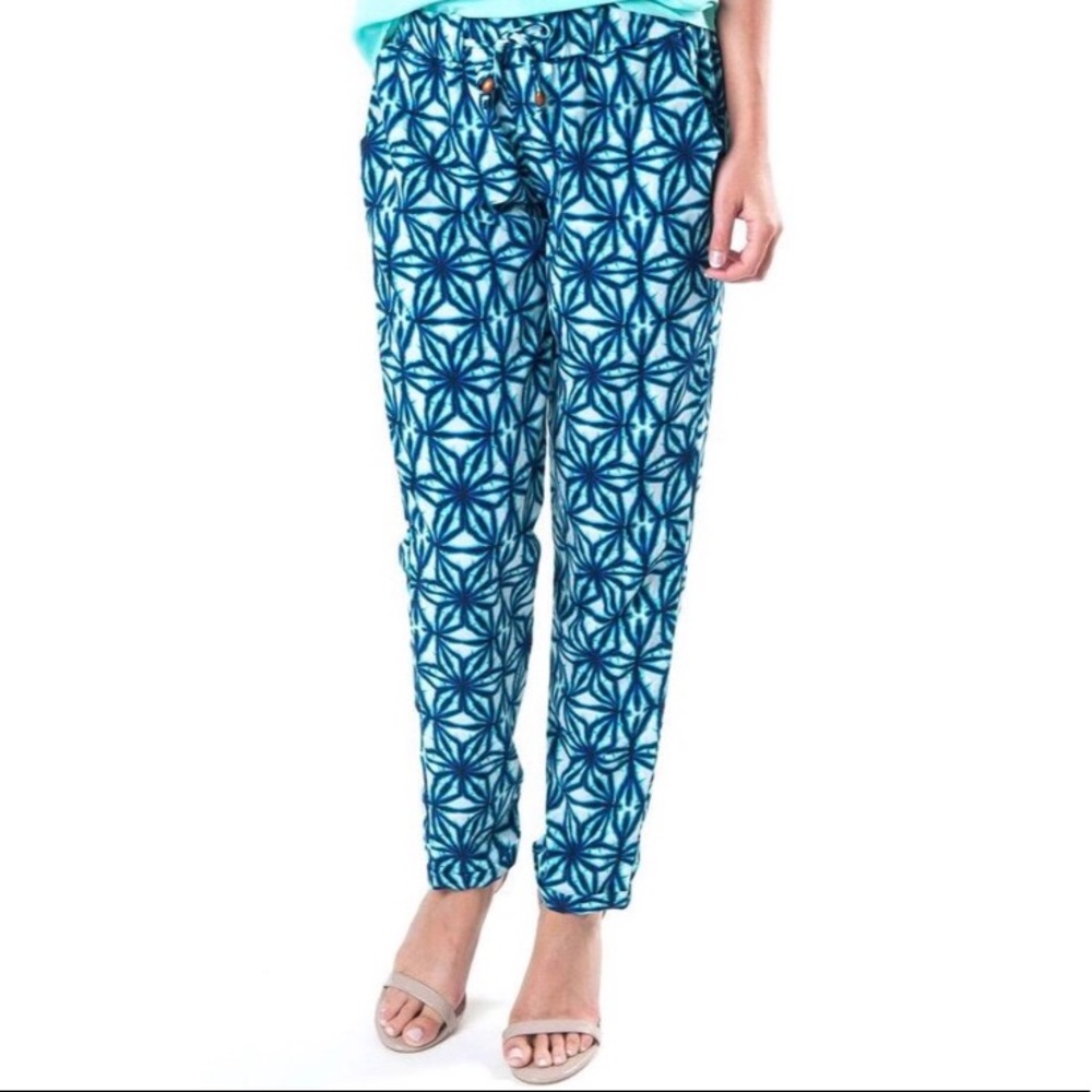 All For Color Jogger Pants size S indigo blue